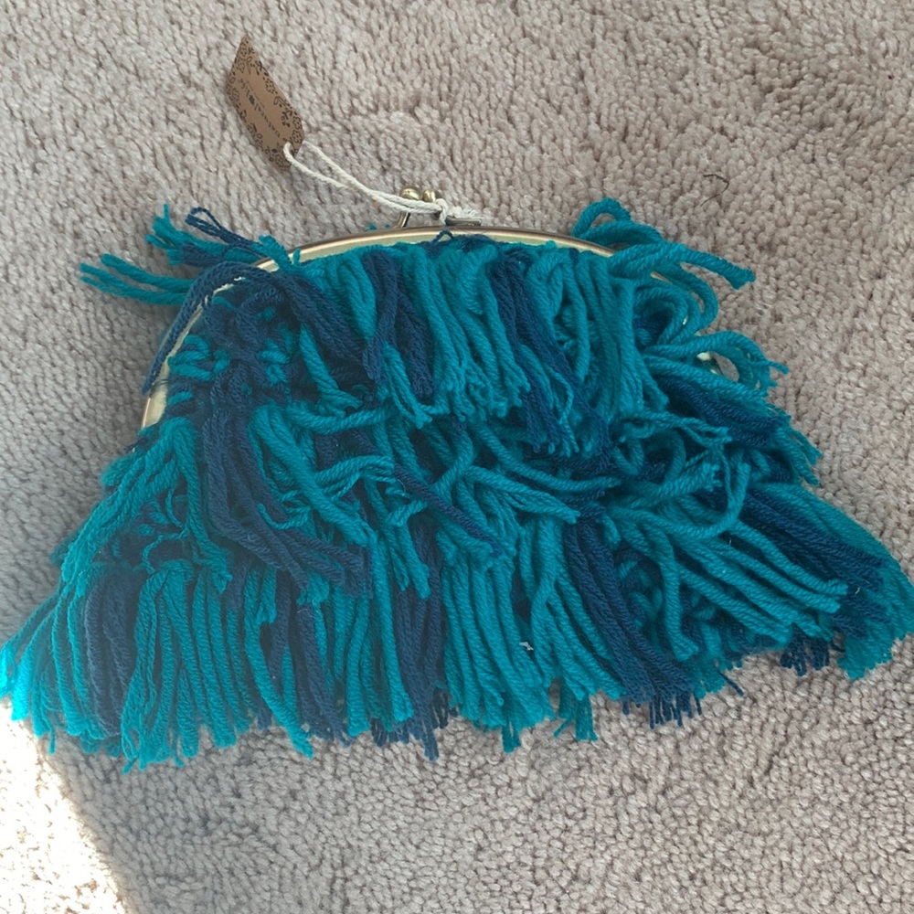 Brand new with tags aqua change purse from Natural Life